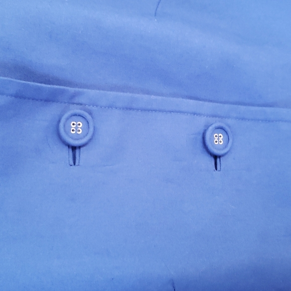 Pendleton button down fully lined bottom pleated blue womens coat size M - Picture 3 of 7